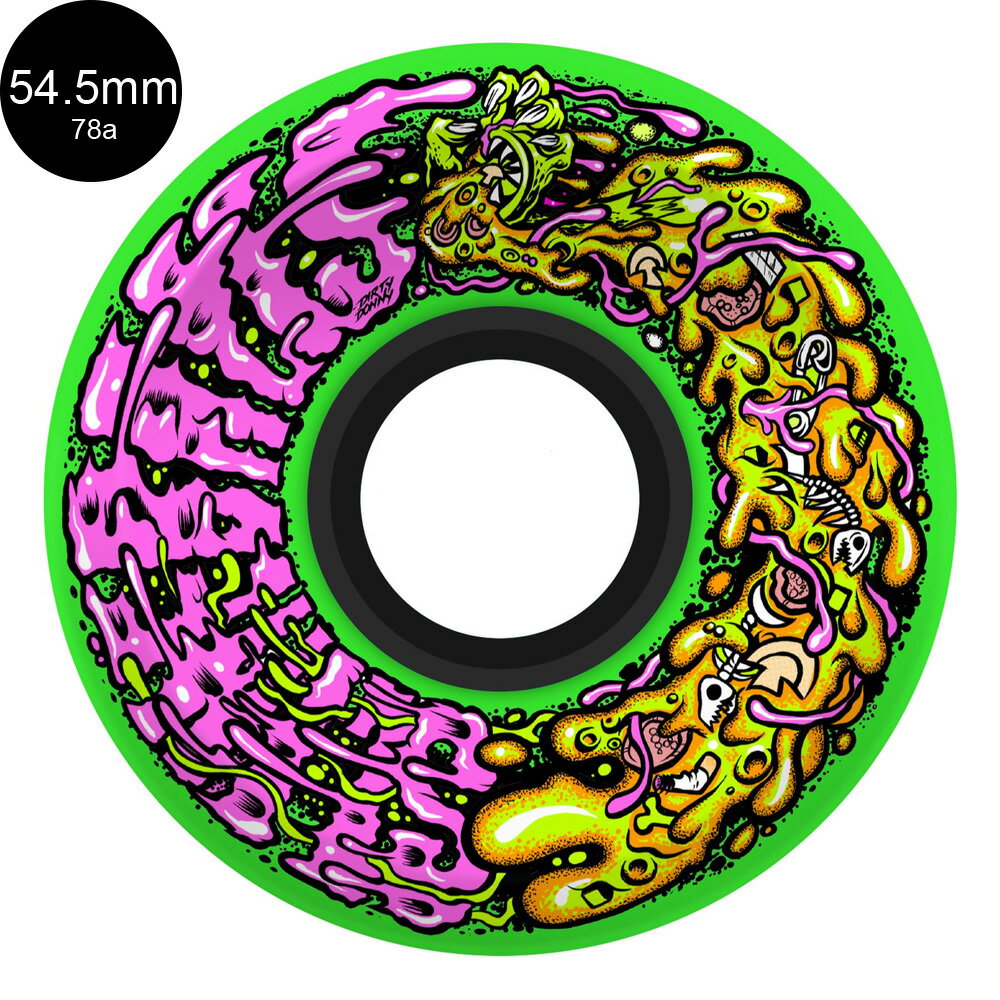 SLIME BALLS スライムボールズ54.5mm DIRTY DONNY MINI OG SLIME GREEN 78A WHEELSソフトウィール 4個セット ダーティー ドニー タイヤ クルーザー スケートボード スケボー sk8 skateboard タイヤ ローラー 車輪 静か 速い【2405】