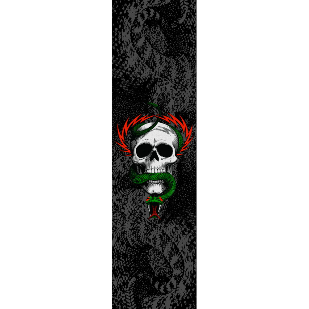 POWELL PERALTA パウエル・ペラルタ10.5in x 33in MCGILL SKULL & SNAKE GRIP TAPE SHEETグリップテープ デッキテープ マイク・マクギル スケートボード スケボー sk8 skateboard【2404】