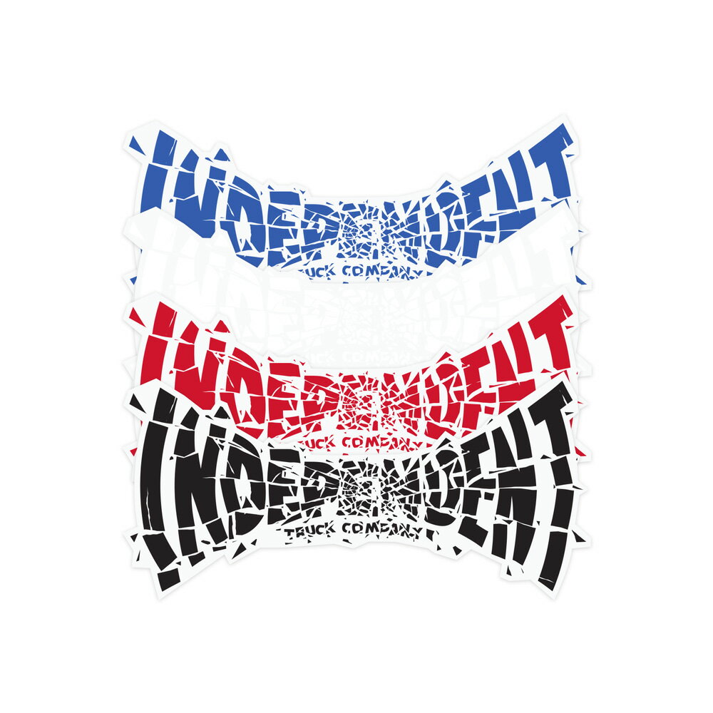 INDEPENDENT インディペンデント6in x 3in SHATTER SPAN STICKERステッカー デカール インディ スケボー スケートボード スケボー ストリート シール sk8 skateboard