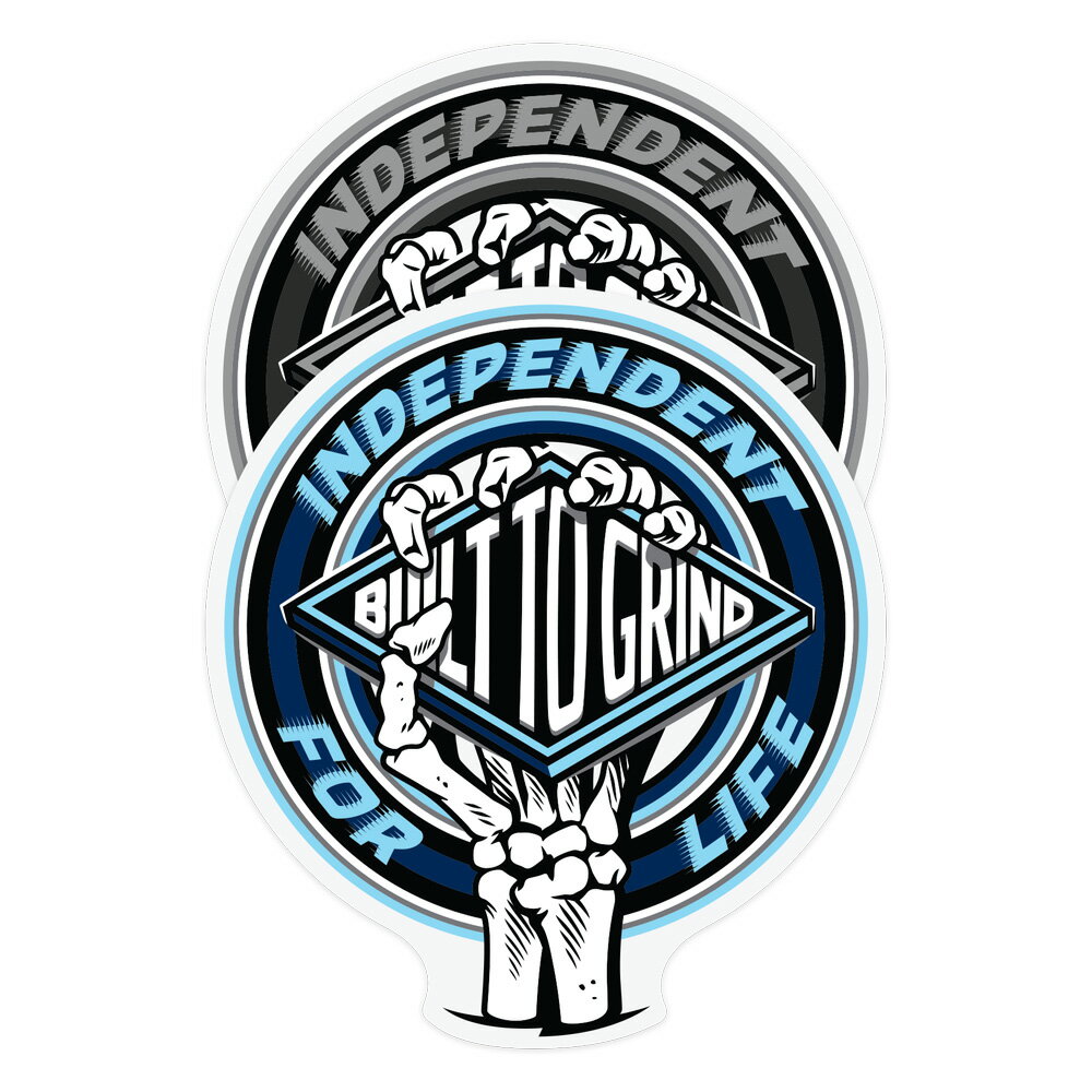 INDEPENDENT インディペンデント3.5in x 4in FOR LIFE CLUTCH STICKERステッカー デカール インディ ス..