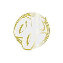 オージェイウィール OJ WHEELS3.5in x 3.5in OJ GOLD STICKERステッカー デカール シール スケートボード スケボー sk8 ...