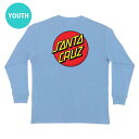 American Street Style㤨SANTA CRUZ 󥿥롼CLASSIC DOT L/S REGULAR T-SHIRT YOUTH桼󥰥꡼T å Ҷ ȥ꡼ȥեå   ȥܡ ܡ sk8 skateboard24SSۡפβǤʤ6,600ߤˤʤޤ