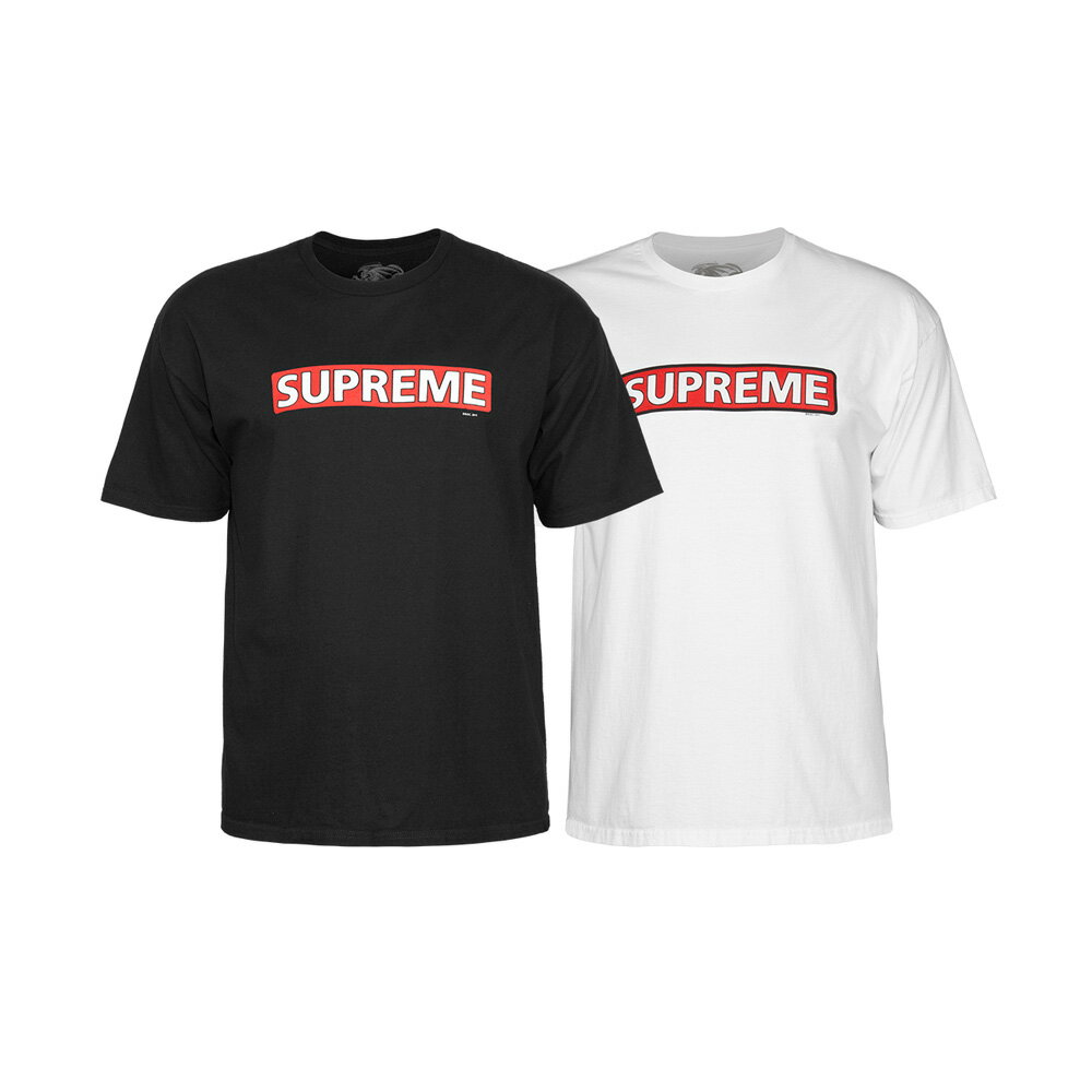 POWELL PERALTA パウエル・ペラルタSUPREME S/S T-SHIRTTシャツ シュプリーム スケートボード スケボー sk8 skateboard ストリート ファッション おしゃれ メンズ レディース オールドスクール【CP】