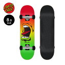 サンタクルーズ SANTA CRUZ8.0in x 31.25in SCREAMING MOUTH FULL SKATEBOARD COMPLETEコンプリート...