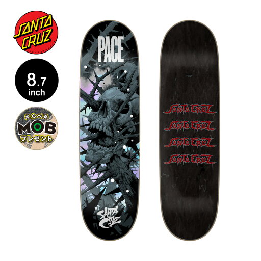 サンタクルーズ SANTA CRUZスケボー デッキ 8.7 PACE DEATHTRAP DECKロブ・ペース プロモデル スケートボード ストリート sk8 skateboard 板【2411】 サンタクルーズ SANTA CRUZスケボー デッキ 8.7 PACE DEATHTRAP DECKロブ・ペース プロモデル スケートボード ストリート sk8 skateboard 板【2411】