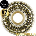 ボーンズ ウィール BONES WHEELS54mm X-FORMULA DOUBLE LOCKS V7 99A WHEELSハードウィール 4個セット エック...