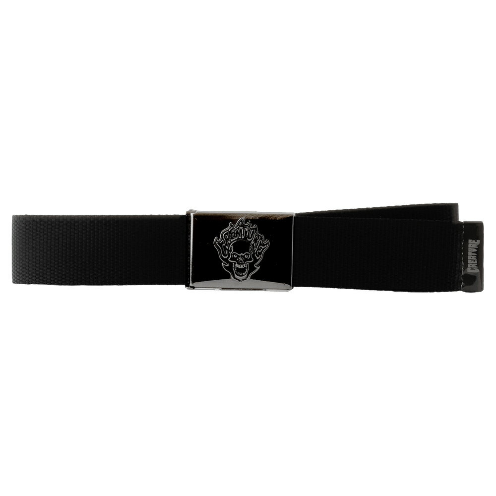 クリーチャー CREATUREBONEHEAD FLAME BELTベルト ガチャベル ストリート スケーター ファッション スケートボード スケボー sk8 skateboard【25SS】