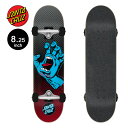 サンタクルーズ SANTA CRUZ8.25in x 31.5in LARGE SCREAMING HAND FADE SKATEBOARD COMPLETE ...