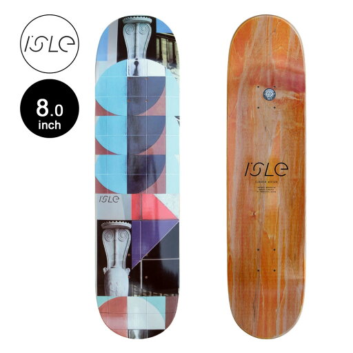 アイル ISLEスケボー デッキ 8.0 TWEAKED MODERNISM WIESER DECKスケートボード CLAUDIA VIESER ストリート sk8 skateboard 板【2405】 アイル ISLEスケボー デッキ 8.0 TWEAKED MODERNISM WIESER DECKスケートボード CLAUDIA VIESER ストリート sk8 skateboard 板【2405】