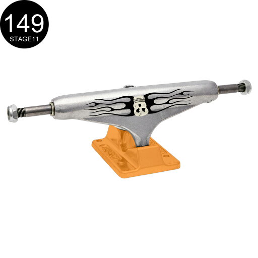 インディペンデント INDEPENDENT149 ELIJAH BERLE SKULL SILVER/ORANGE STANDARD PRO TRUCKS(STAGE11)トラック イライジャ・バール スタンダード インディー スケートボード スケボー sk8 skateboard1個【2504】 インディペンデント INDEPENDENT149 ELIJAH BERLE SKULL SILVER/ORANGE STANDARD PRO TRUCKS(STAGE11)トラック イライジャ・バール スタンダード インディー スケートボード スケボー sk8 skateboard1個【2504】