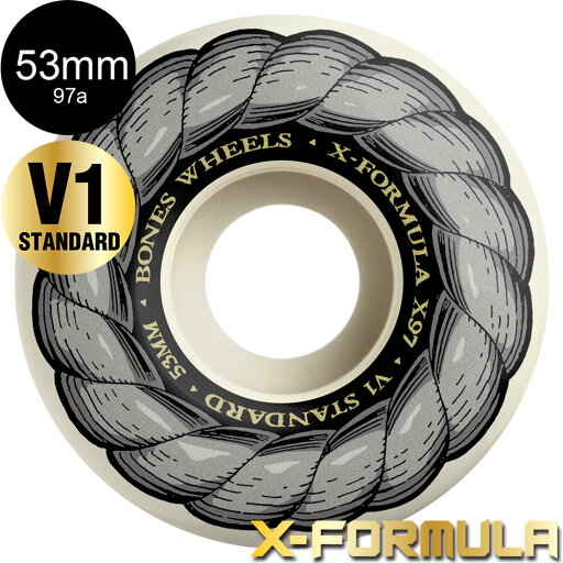 ボーンズ ウィール BONES WHEELS53mm X-FORMULA V1 STANDARD 97A WHEELSハードウィール 4個セット エックスフォーミュラー X97 スケートボード スケボー skateboard タイヤ【2502】 ボーンズ ウィール BONES WHEELS53mm X-FORMULA V1 STANDARD 97A WHEELSハードウィール 4個セット エックスフォーミュラー X97 スケートボード スケボー skateboard タイヤ【2502】
