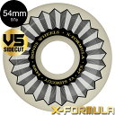 ボーンズ ウィール BONES WHEELS54mm X-FORMULA V5 SIDECUT 97A WHEELSハードウィール 4個セット エックスフォーミ...