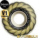 ボーンズ ウィール BONES WHEELS54mm X-FORMULA V1 STANDARD 99A WHEELSハードウィール 4個セット エックスフォー...