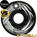 ボーンズ ウィール BONES WHEELS54mm X-FORMULA DARK WATERS V5 SIDECUT 99A WHEELSハードウィール 4個...