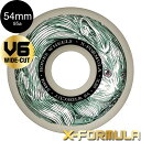 ボーンズ ウィール BONES WHEELS54mm X-FORMULA MONEY BUNNY V6 WIDECUT 95A WHEELSハードウィール 4個...