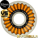 ボーンズ ウィール BONES WHEELS52mm X-FORMULA V5 SIDECUT 95A WHEELSハードウィール 4個セット エックスフォーミ...