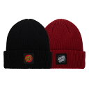 サンタクルーズ SANTA CRUZCRUZ LABEL LONG SHOREMAN BEANIE HATビーニー ハット 帽子 CAP メンズ スケートボード スケボー ストリート スケーター ファッション sk8 skateboard【25SS】