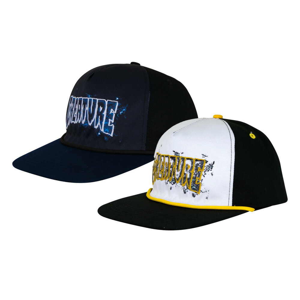 クリーチャー CREATUREINFERNO SNAPBACK HATキャップ CAP スナップバック アジャスタブル 帽子 ストリート スケーター ファッション スケートボード スケボー sk8 skateboard【25SS】