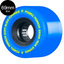 パウエル・ペラルタ POWELL PERALTA69mm SNAKES BLUE 82A WHEELソフトウィール 4個セット ロングボード ダウンヒル オール...