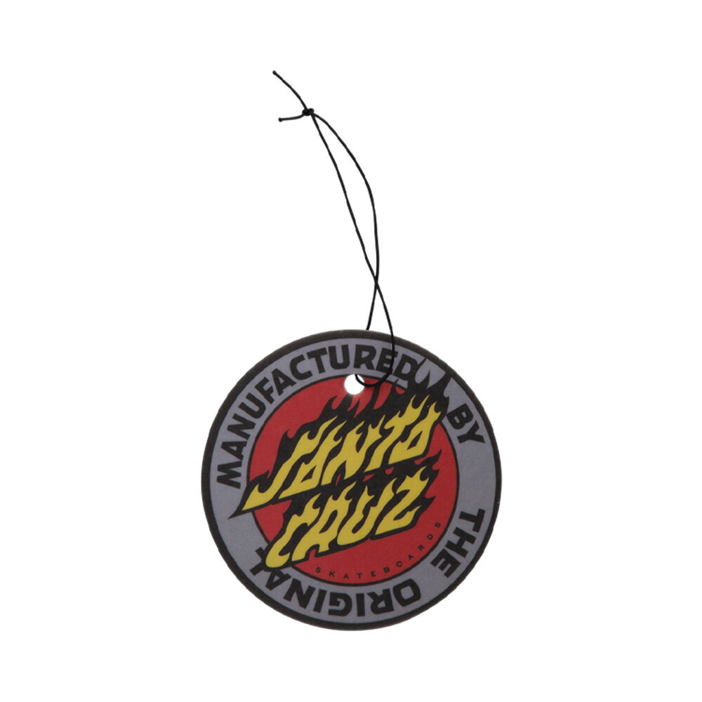 サンタクルーズ SANTA CRUZFLAMED MFG DOT AIR FRESHENERエアーフレッシュナー 芳香剤 カー用品 スクリ..