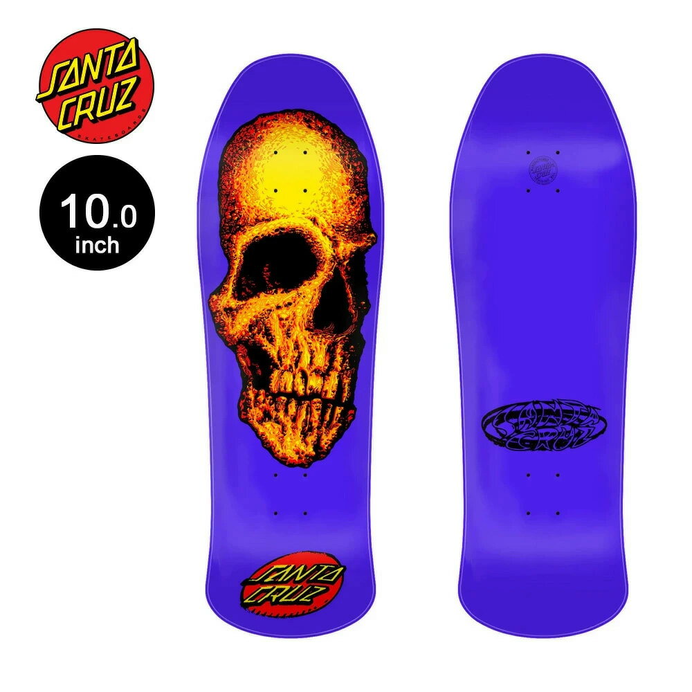 サンタクルーズ SANTA CRUZスケボー デッキ 10.0 STREET CREEP REISSUE DECKジム・フィリップス 80' リ..