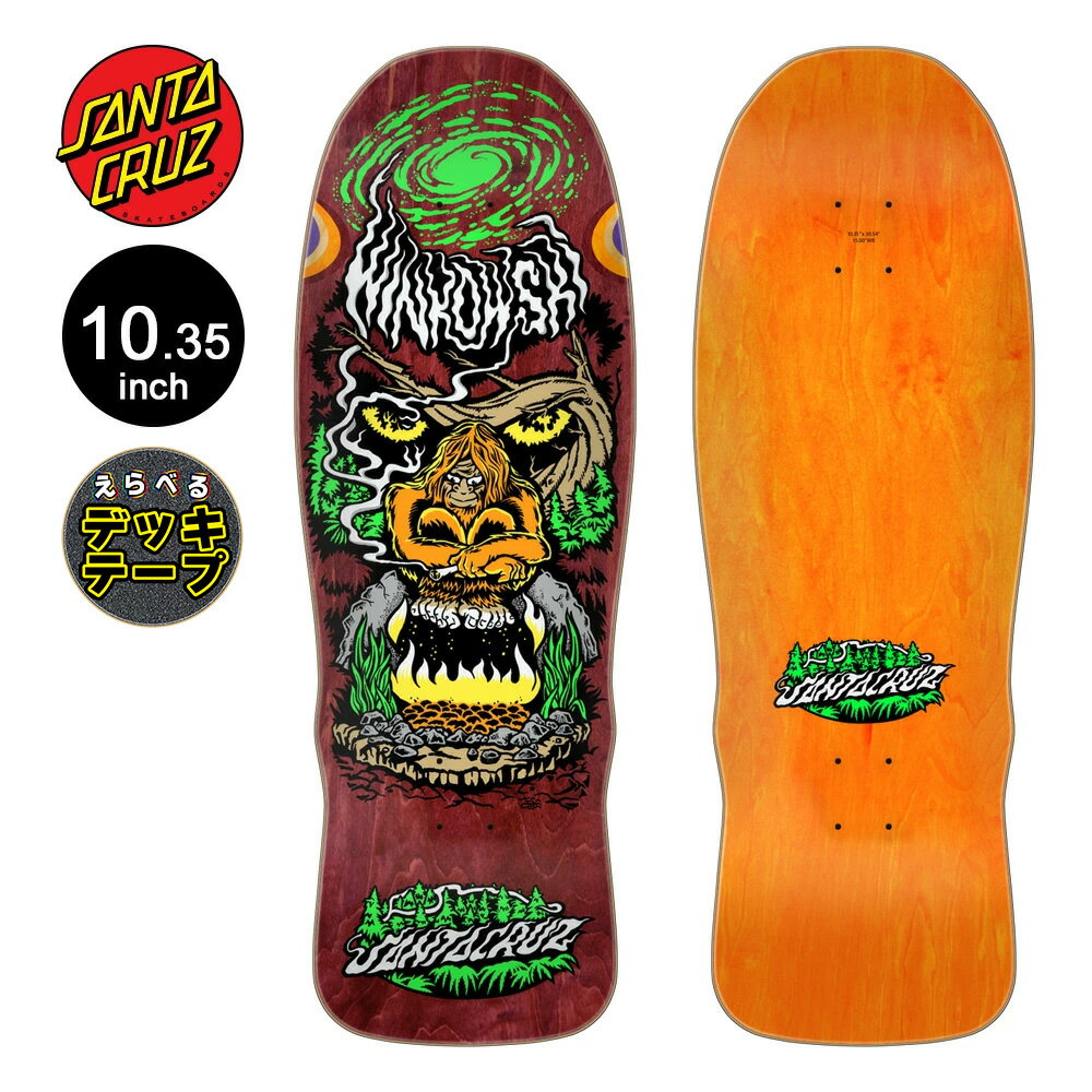 サンタクルーズ SANTA CRUZスケボー デッキ 10.35 WINKOWSKI BIGFOOT PRO DECKエリック・ウィンコウス..