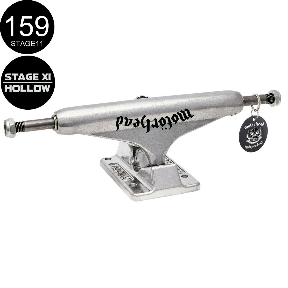 インディペンデント INDEPENDENT159 HOLLOW MOTORHEAD SILVER STANDARD TRUCKS(STAGE11) モーターヘッ..