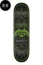 【CREATURE クリーチャー】8.6in x 32.11in RUSSELL TO THE GRAVE VX PRO DECKデッキ クリス・ラッセル ス...