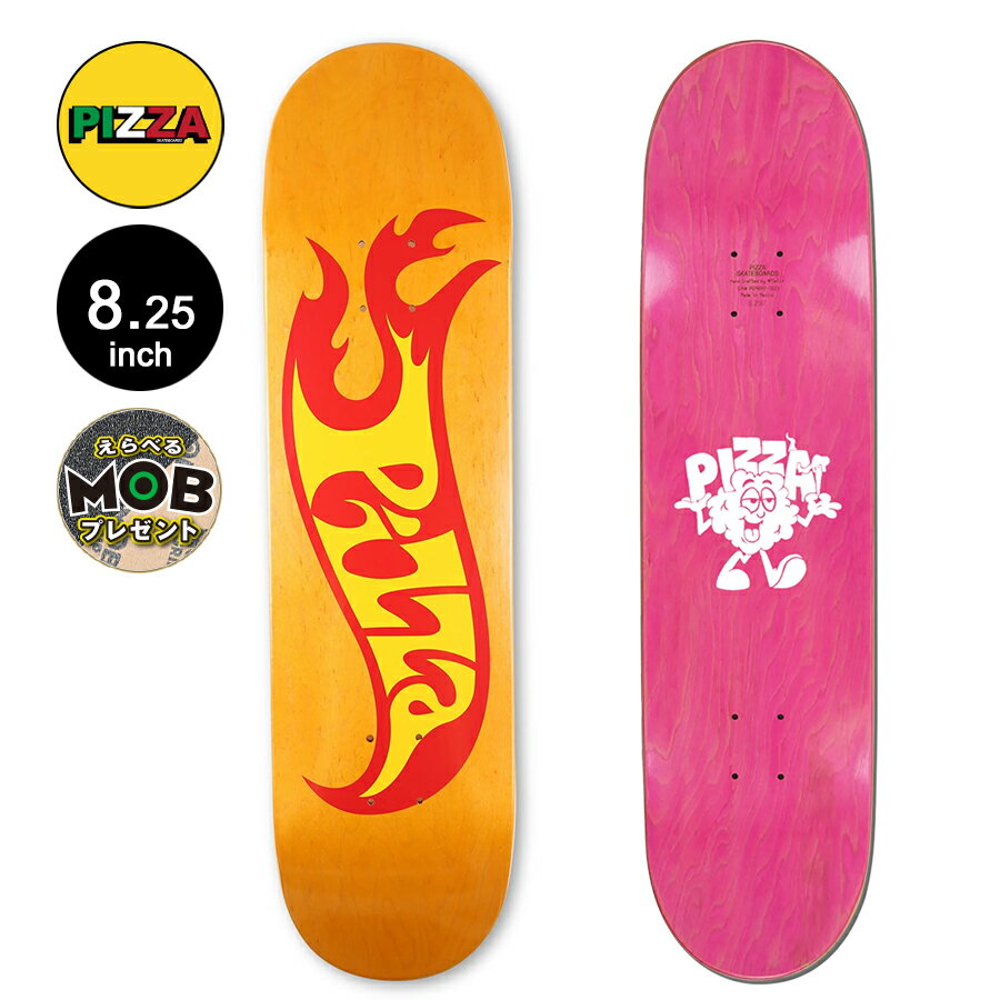 PIZZA ԥ8.25in HOT DECKǥå ȥܡ ܡ ȥ꡼ sk8 skateboard ġ2207