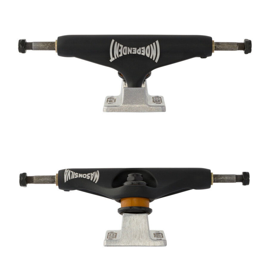 INDEPENDENT インディペンデント144 MASON SILVA BLACK/SILVER STANDARD PRO TRUCKS（Stage11）トラック ブラック/シルバー メイソン・シルバ スケートボード スケボー sk8 skateboard1個【2107】 3