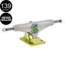 INDEPENDENT インディペンデント139 FORGED HOLLOW HAWK TRANSMISSION SILVER GREEN TRUCKS Stage11 トラック フォージド ホロー トニー・ホーク スケートボード スケボー sk8 skateboard1個