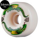 POWELL PERALTA pEGEy^54mm x 34mm DRAGON FORMULA WHITE 93A WHEEL\tgEB[ (4Zbg) hStH[~ XP[g{[h XP{[ sk8 skateboard ^C [[ ԗ y2304z