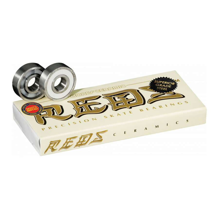 BONES BEARINGS ܡ ٥Ceramic Super REDS Bearings(8pack)ȥܡ ܡ sk8 skateboard