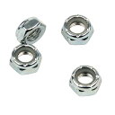 インディペンデント INDEPENDENTGENUINE PARTS AXLE NUTSアクスルナット 4個1セット スケートボード1台分 トラック 補修部品 ...