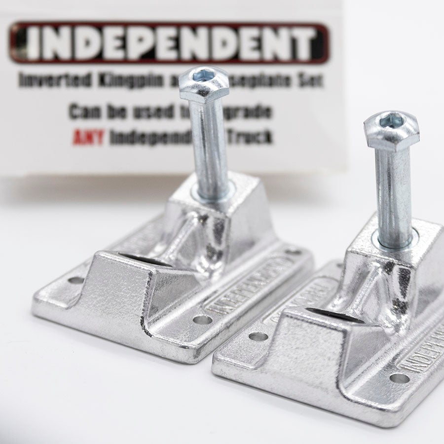 INDEPENDENT インディペンデントGENUINE PARTS IKP BASEPLATE SETベースプレート インバーテッド キングピン トラック 補修部品 スケートボード スケボー sk8 skateboard【2107】 2