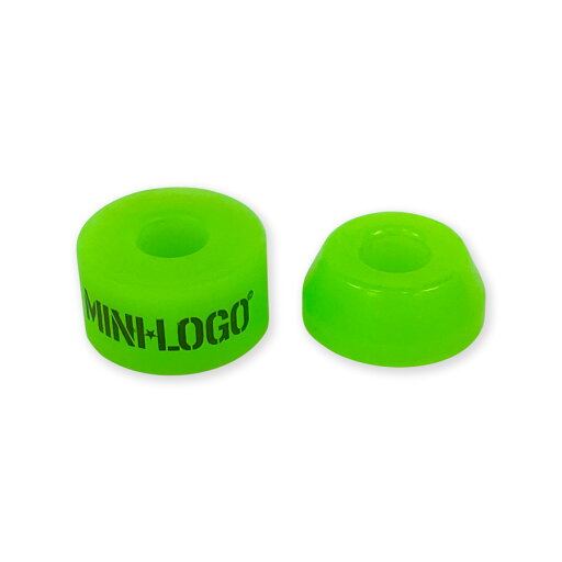 ミニロゴ MINI LOGOBUSHING SOFT GREEN/84A トラック1個分ブッシュ クッシュ ゴム ソフト やわらかい 足回り トラック 軸 部品 クッション スケートボード スケボー sk8 skateboard ミニロゴ MINI LOGOBUSHING SOFT GREEN/84A トラック1個分ブッシュ クッシュ ゴム ソフト やわらかい 足回り トラック 軸 部品 クッション スケートボード スケボー sk8 skateboard
