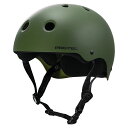 プロテック PRO-TECCLASSIC SKATE MATTE OLIVEヘルメット マットオリーブ プロテクター つや消し 大人用 子供用 キッズ ユース ...