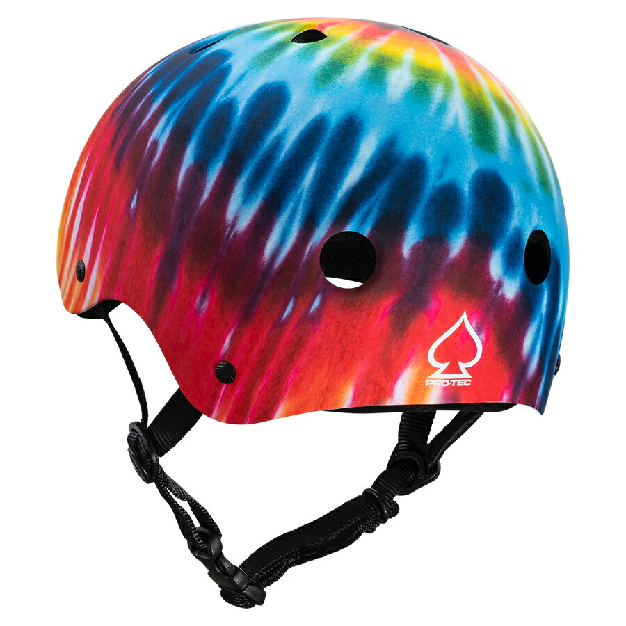 PRO-TEC プロテックCLASSIC SKATE TIE DYEヘルメット タイダイ プロテクター つや消し 大人用 子供用 キッズ ユース PROTEC スケートボード スケボー sk8 skateboard BMX インライン【2103】 3