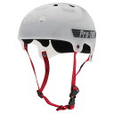 プロテック PRO-TECOLD SCHOOL SKATE TRANSLUCENT WHITE BUCKYヘルメット トランスルーセントホワイト 黒 プロテクタ...