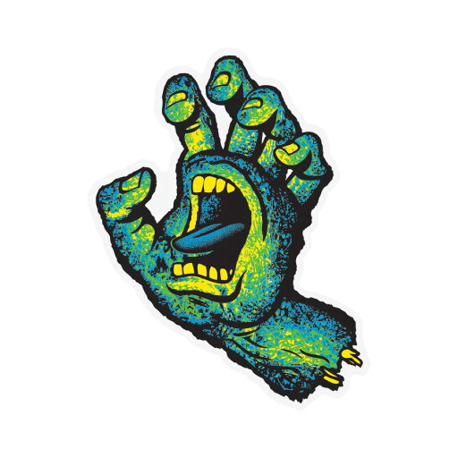 サンタクルーズ SANTA CRUZ4.6in x 6in STREET CREEP HAND STICKERステッカー デカール シール スケートボード スケボー sk8 skateboard サンタクルーズ SANTA CRUZ4.6in x 6in STREET CREEP HAND STICKERステッカー デカール シール スケートボード スケボー sk8 skateboard