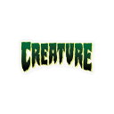 CREATURE N[`[4in x 2in LOGO STICKER DARK GREENfJ[ XebJ[ V[ XP[g{[h XP{[ Xg[g sk8 skateboard