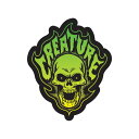 CREATURE クリーチャー3.125 in x 3.875 in BONEHEAD FLAME STICKERデカール ステッカー シール スケートボード スケボー ストリート sk8 skateboard