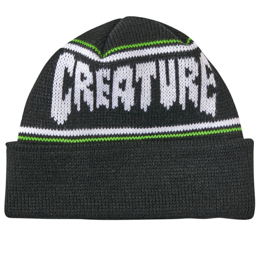 CREATURE クリーチャーRIPPER LONG SHOREMAN BEANIE HAT MENSビーニー ニットキャップ 帽子 CAP メンズ スケートボード スケボー sk8 skateboard【21HD】