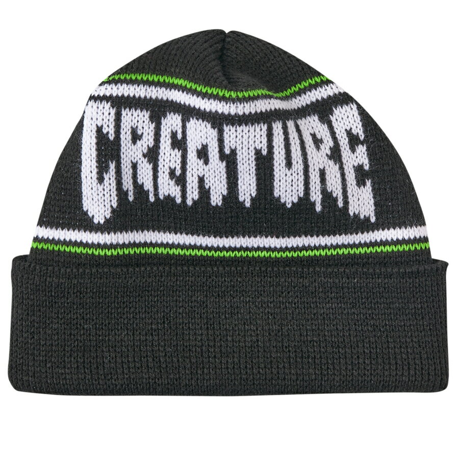 CREATURE クリーチャーRIPPER LONG SHOREMAN BEANIE HAT MENSビーニー ニットキャップ 帽子 CAP メンズ スケートボード スケボー sk8 skateboard【21HD】