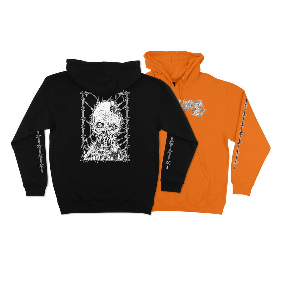 CREATURE クリーチャーMUTATIONS PULLOVER HOODIE SWEATSHIRT MENSプルオーバーパーカー P/O フード スケートボード スケボー sk8 skateboard【22SM】