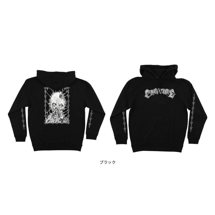 CREATURE クリーチャーMUTATIONS PULLOVER HOODIE SWEATSHIRT MENSプルオーバーパーカー P/O フード スケートボード スケボー sk8 skateboard【22SM】