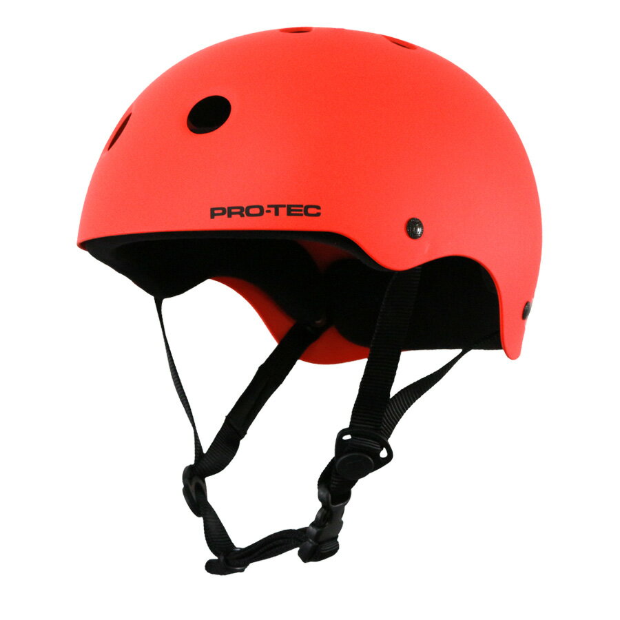 PRO-TEC プロテックCLASSIC SKATE MATTE BRIGHT REDヘルメット マットブライトレッド プロテクター つや消し 大人用 子供用 キッズ ユース PROTEC スケートボード スケボー sk8 skateboard BMX…