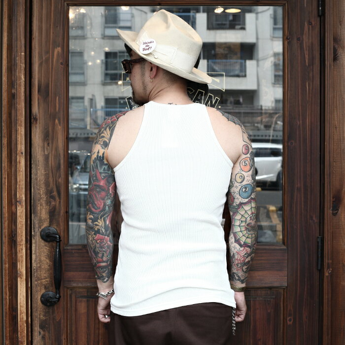 GLAD HAND グラッドハンド / 「05 STANDARD TANK-TOP」 タンクトップ2SET / MEN'S メンズ / Tシャツ / パックT / インナーウェア / 袖なし / 無地