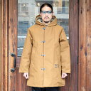 WEIRDO ウィアード / 「WARNING - WARMER COAT / CAMEL」ウォーマーコート/ MEN 039 S メンズ / コート / ジャケット / アウター / 長袖 / 難燃ダック / プリント / / アウトドア / ミリタリー / カジュアル / アメカジ / キャメル