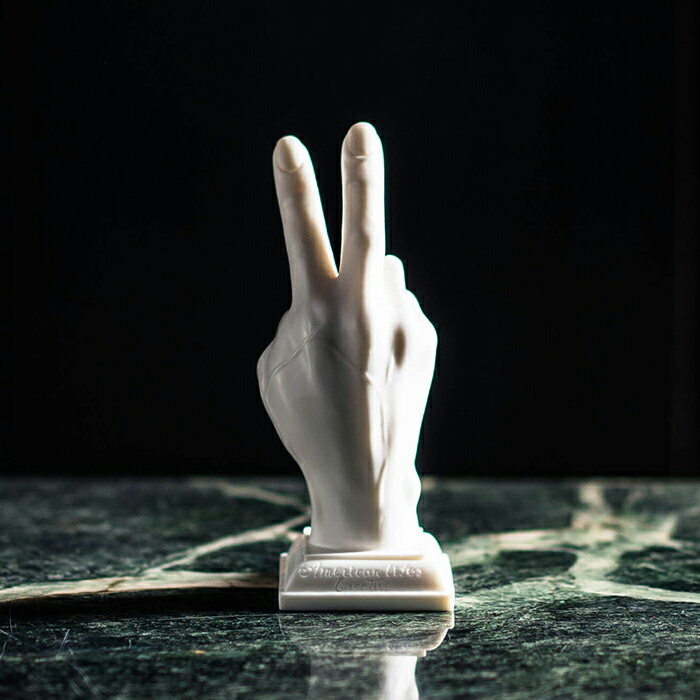 ALC ꥫ饤եꥨƥ /Peace Sign Card Stand / WHITEץ쥸ɥ / ...